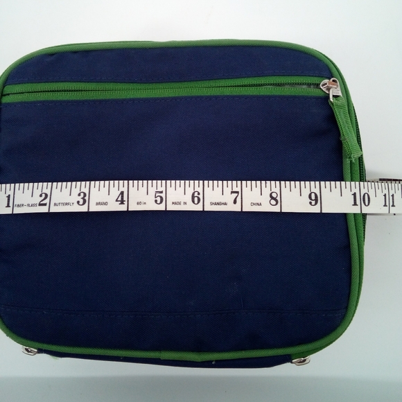 Pottery Barn Kids Lunchbox Lunch Box Green Blue Isolated 2020 Children School - Picture 11 of 12